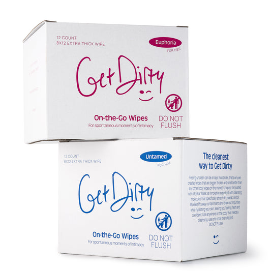 Get Dirty Body Cleansing Wipes | Full-Body XL Shower Wipes