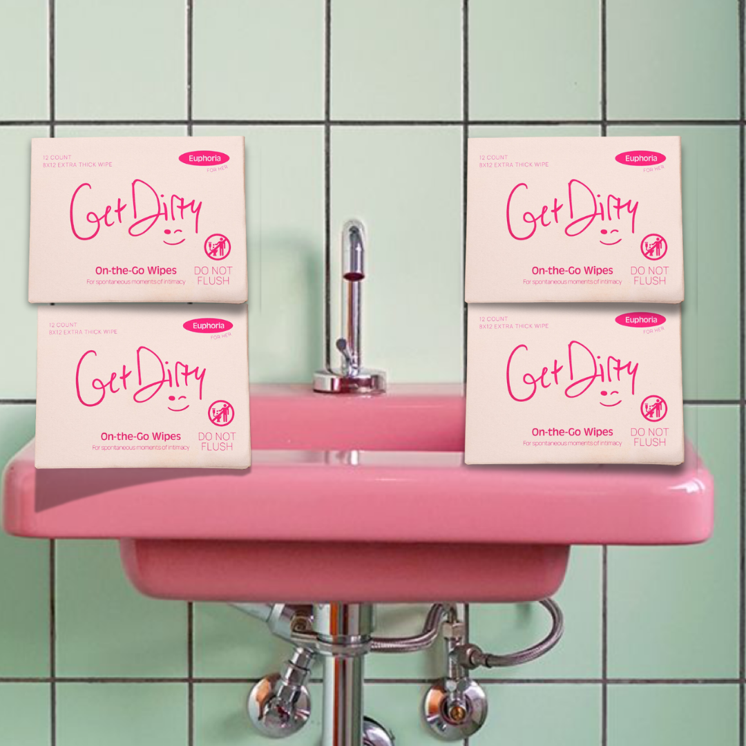 GetDirty XL Body Wipes- 50-Pack Bulk Value- Full-Body Shower Alternative